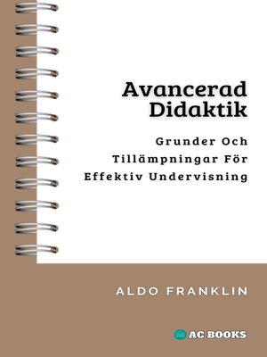 cover image of Avancerad Didaktik